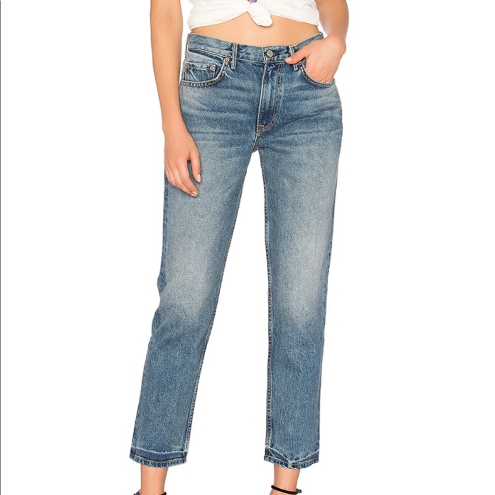 GRLFRND Jane Straight Leg Jeans